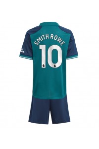 Fotbalové Dres Arsenal Emile Smith Rowe #10 Dětské Třetí Oblečení 2023-24 Krátký Rukáv (+ trenýrky)